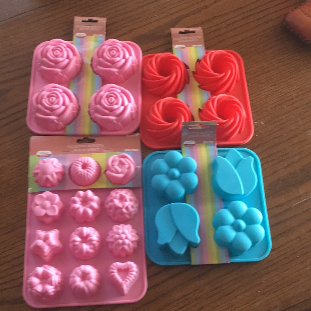 Silicon baking mold sheets